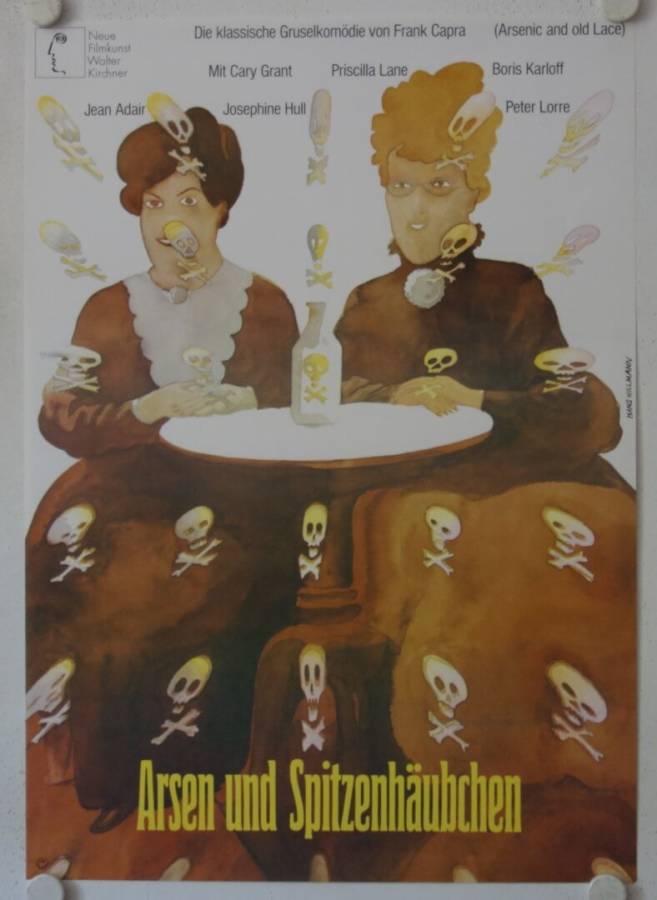 Arsenic and Old Lace re-release german movie poster